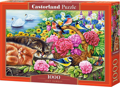 Castorland Lazy Sunday – Puzzle – 1.000 Teile – Satin-Finish – perfekte Passform – europäische Qualität