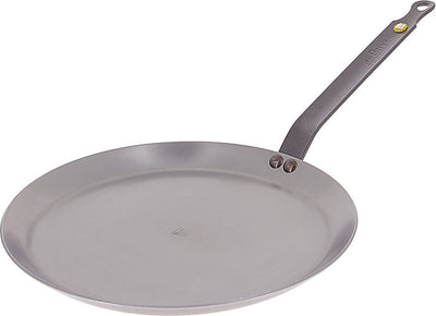 Debuyer de Buyer Mineral B Pfannkuchenpfanne 26 cm – Crêpespfanne – Stahlblech – PFAS-frei – natürlicher Antihafteffekt – hergestellt in Frankreich