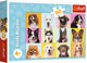 Trefl Puzzle 60 Teile – süße Hunde – bunter Karton.