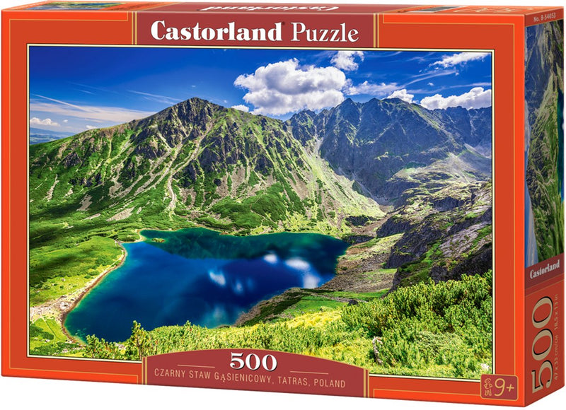 Castorland Czarny Staw Gasienicowy, Polen – Puzzle – 500 Teile – Satinierte Oberfläche – Perfekte Passform – Europäische Qualität