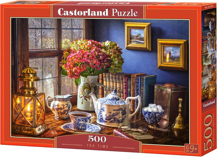 Castorland Tea Time – Puzzle – 500 Teile – Satin-Finish – perfekte Passform – europäische Qualität