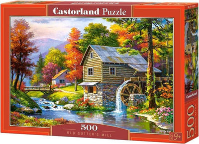 Selecta Castorland Jigsaw Puzzle Old Sutter's Mill, 500st.