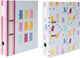 Kangaro-Ordner – B'log Sweet Candy – Größe A4 – 2 Ringe – 2 Stück – mit Erdbeerduft – an-122589-a
