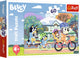 Trefl Puzzle bluey – fröhliches Kinderspiel 60 Teile.