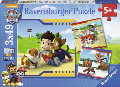 Ravensburger Puzzle Helde mit Mantel, 3x49st.
