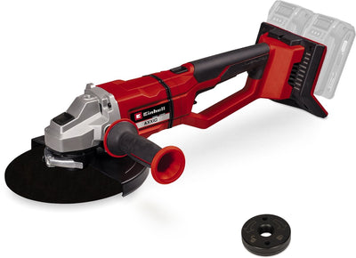 Einhell Profi-Akku-Winkelschleifer Axxio 36 230 Q BL LI Solo – Power X-Change – 36 V Li-Ion – bürstenloser Motor – ø230 mm – 6.600 t min – max. Schnitttiefe: 70 mm - Schnellspannmutter - exkl. Akku, Ladegerät und Schleifscheibe