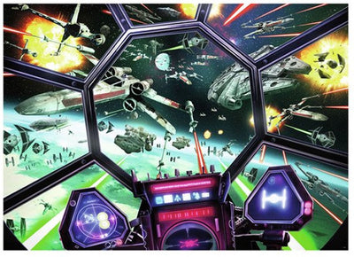 Ravensburger Jigsaw Puzzle Star Wars Binde Fighter Cockpit, 1000st.