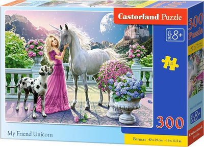 Castorland Mein Freund Einhorn – Puzzle – 300 Teile – Einhorn – Premium-Qualität