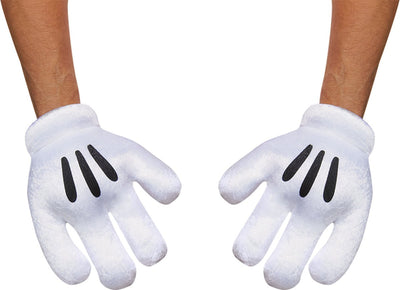Disney-Verkleidung – Mickey-Mouse, Mickey-Mouse-Handschuhe, Einheitsgröße für Erwachsene