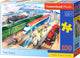 Bahnhof Castorland – Puzzle – 100 Teile – Züge – Premium-Qualität