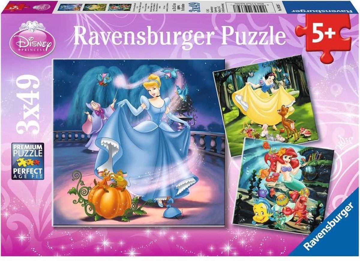 Ravensburger Prinzessin, 3x49st.