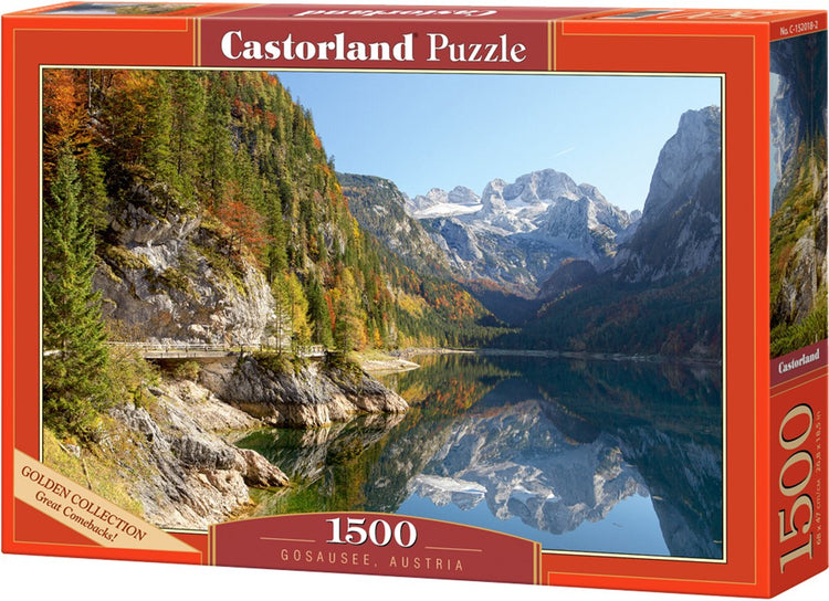 Castorland Gosausee, Österreich – Puzzle – 1500 Teile – Satin-Finish – perfekte Passform – europäische Qualität