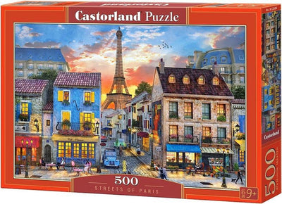 Selecta Castorland spielen Puzzle Straßen oder Paris, 500st.