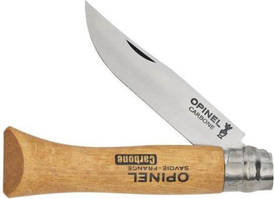 Opinel Taschenmesser Kohlenstoffstahl Nr. 6