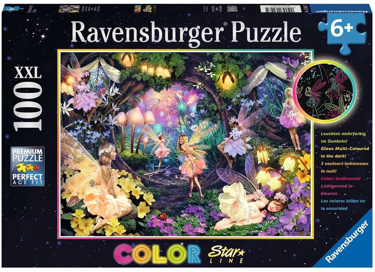 Ravensburger Puzzle Elfenwald - Puzzle - 100 Teile