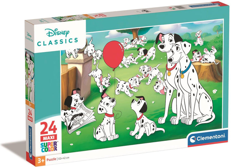 Clementoni - Puzzle - 24 Maxiteile - Disney-Tiere - Kinderpuzzle - ab 3 Jahren
