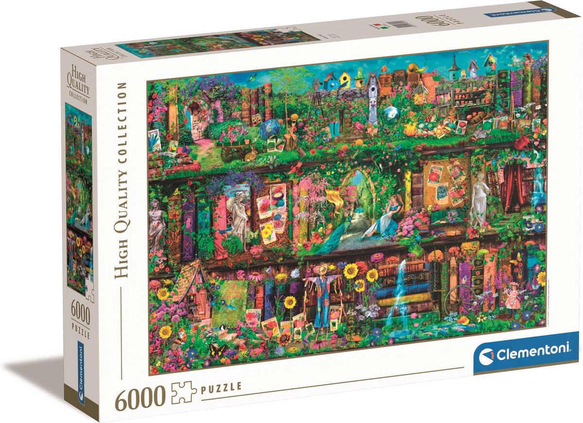 Clementoni – Puzzle – 6000 Teile – Zauberwald – Puzzle für Erwachsene – hochwertige Sammlung
