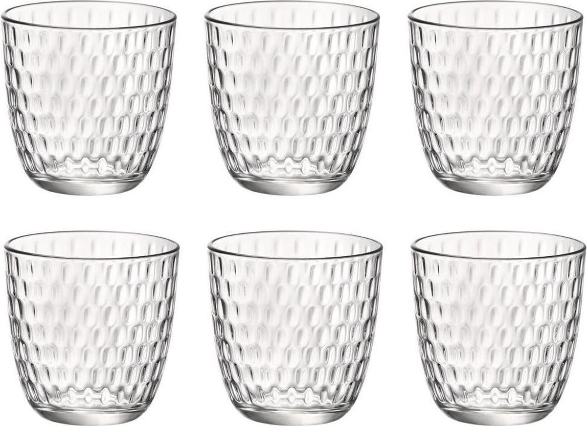 Bormioli Rocco Wasserglasschloss – transparent – 290 ml – 6 Stück