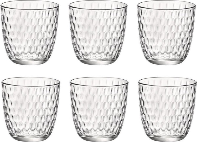 Bormioli Rocco Wasserglasschloss – transparent – 290 ml – 6 Stück