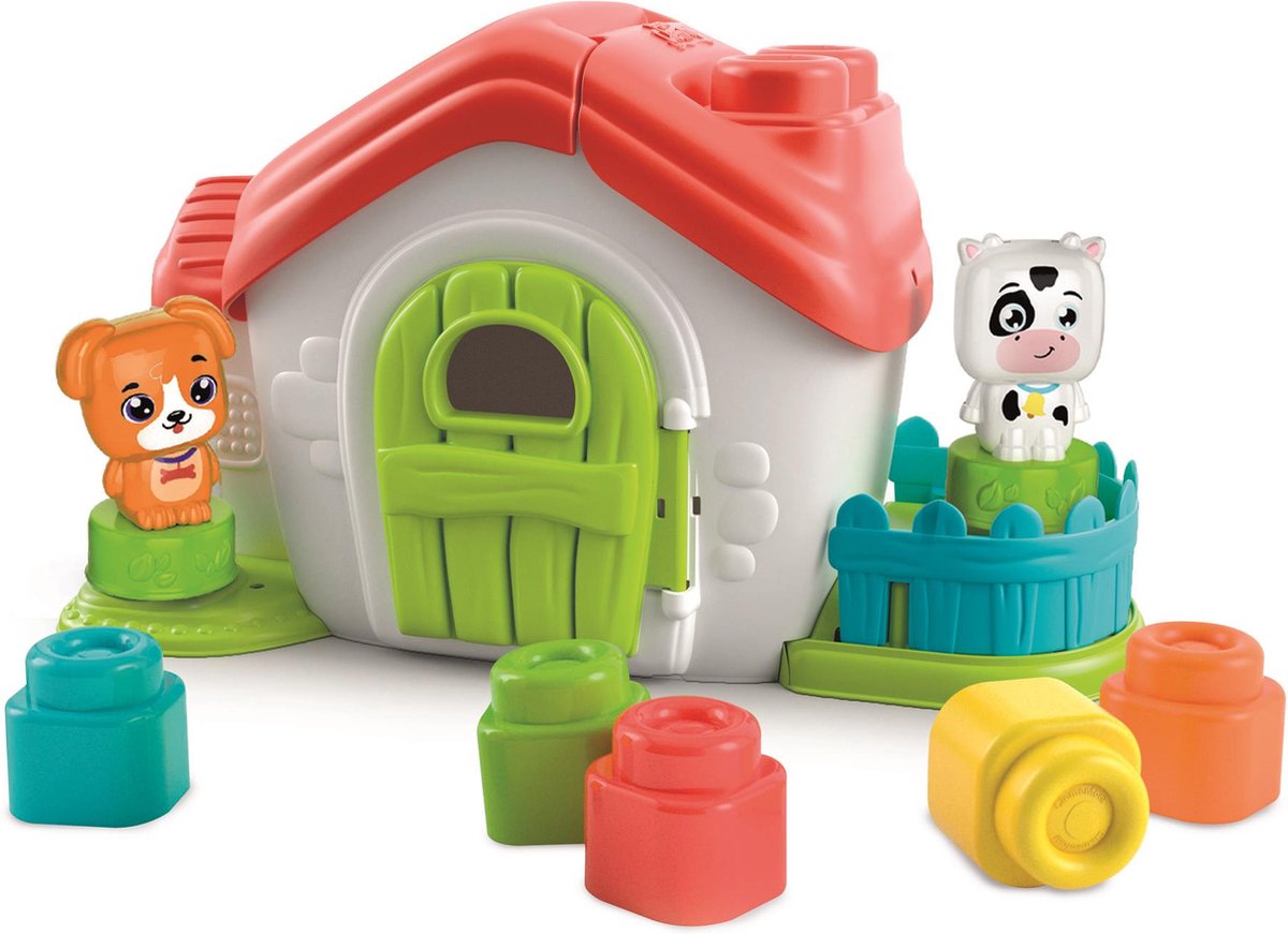 Clementoni Baby Clemmy Sensory Farm mit Blöcken