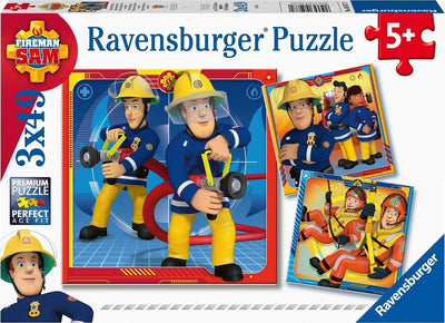 Ravensburger - Feuerwehrmann Sam - Unser Held Sam 3x49st.