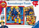 Ravensburger - Feuerwehrmann Sam - Unser Held Sam 3x49st.