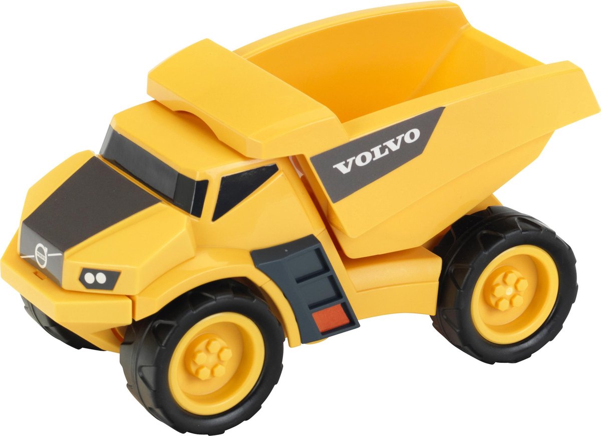 Klein Toys Volvo Power Muldenkipper – 22 x 11 x 12 cm – Maßstab 1:24 – gelb schwarz
