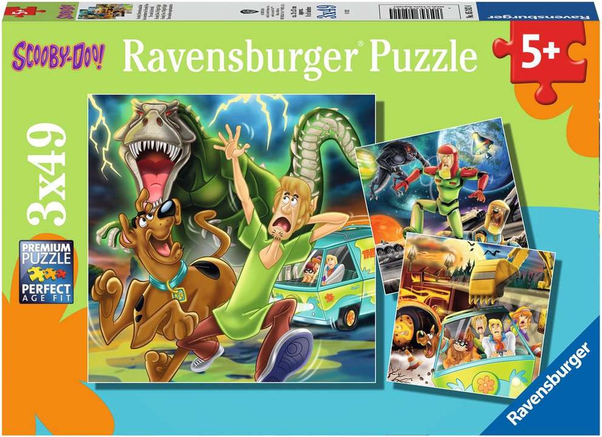 Ravensburger Puzzle Scooby Doo - Puzzle - 3x49 Teile