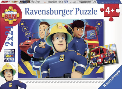 Ravensburger - Sam hilft dir aus dem Feuer 2x24 Stücke