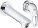 Grohe Eurostyle neuer wandmontierter Waschtischmischer – Fertigset – exklusives Einbauteil – Chrom