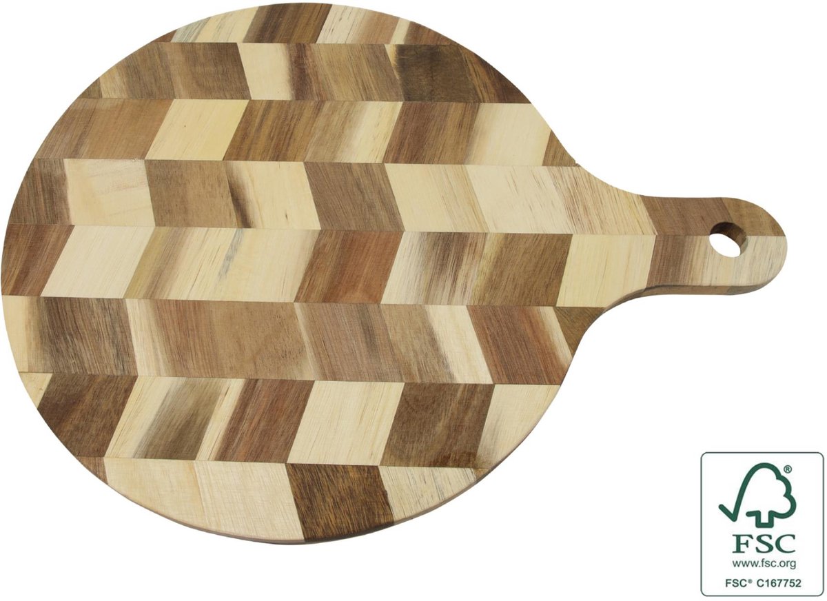 Acacia Cut-Sending Board 40 x 30 x 1,4 cm FSC