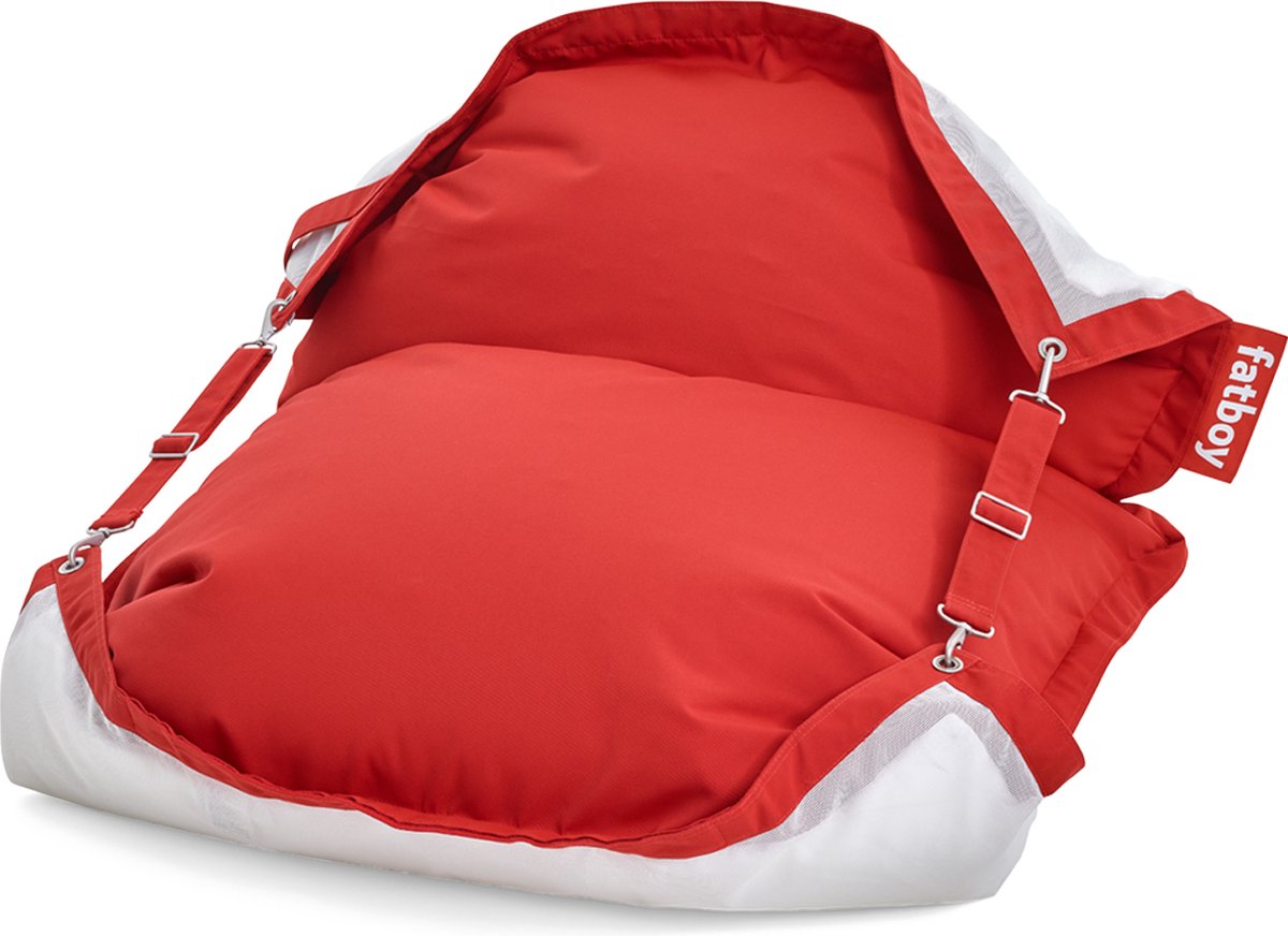 Fatboy Floatzac schwimmender Wassersitzsack rot – 180h x 134b cm – für auf dem Wasser oder an Land