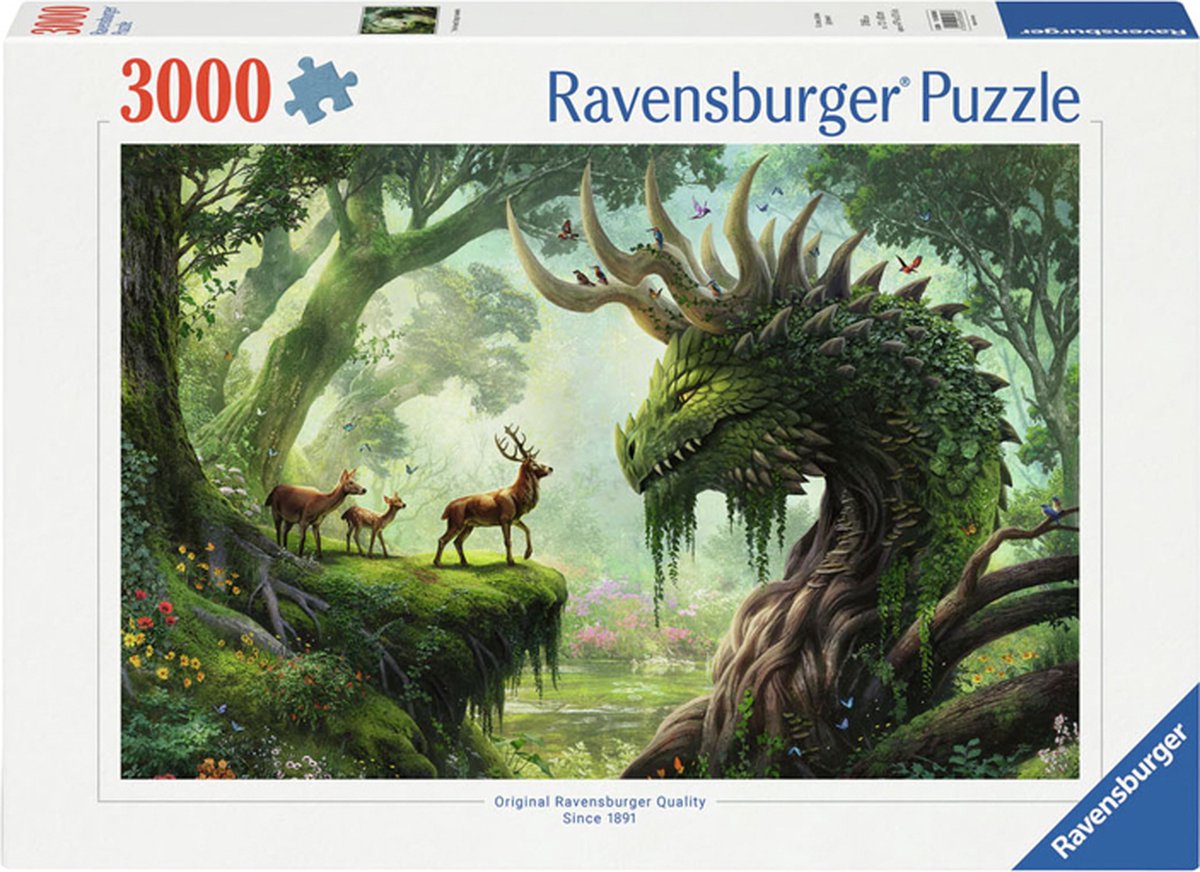 Ravensburger Jigsaw Puzzle der Walddrache Eracht, 3000st.