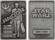 Disney Fanattik Star Wars – ikonische Szenenkollektion, Barren und Sammlerstück in limitierter Auflage – silberfarben