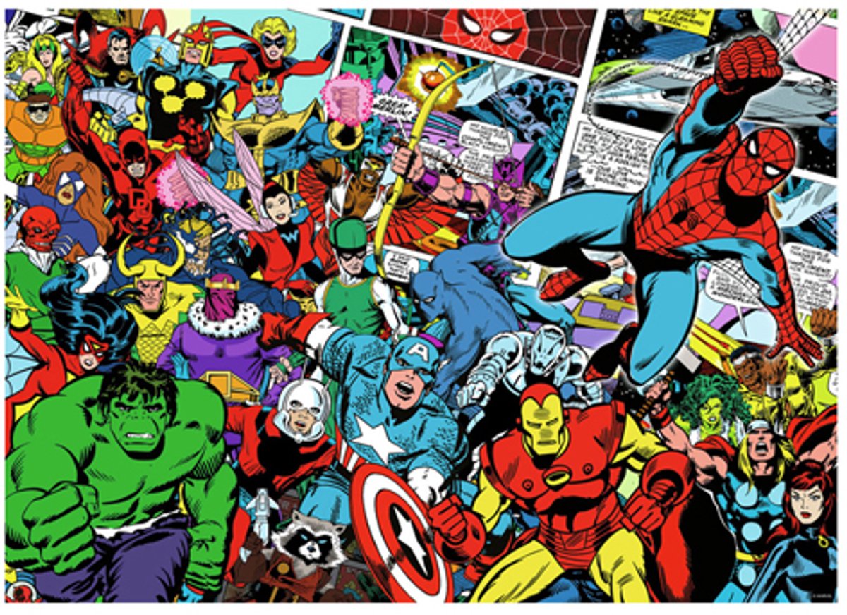Ravensburger Jigsaw Puzzle Marvel, 100..