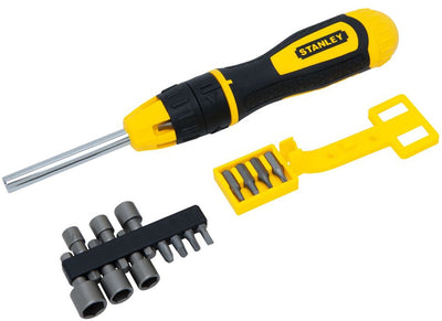 Stanley Multibit-Schraubendreher mit Ratsche 20-teilig – stht0-62574