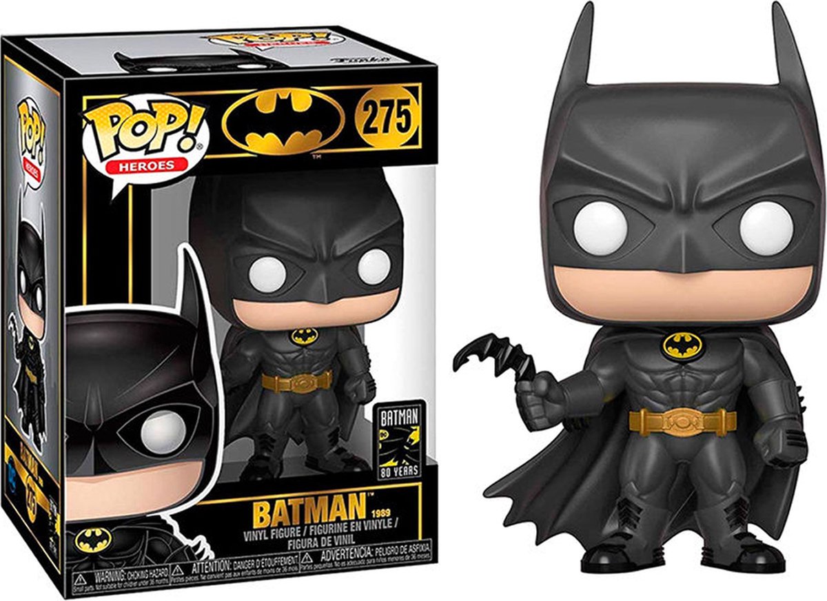 Funko-Pop! DC: Batman 80. – 1989 Film Batman 10 cm