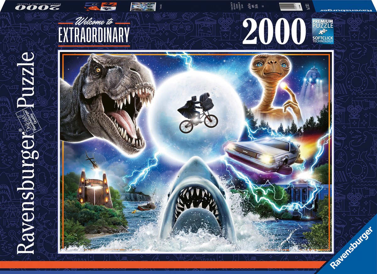 Ravensburger Puzzle Universal Amblin - Puzzle - 2000 Teile