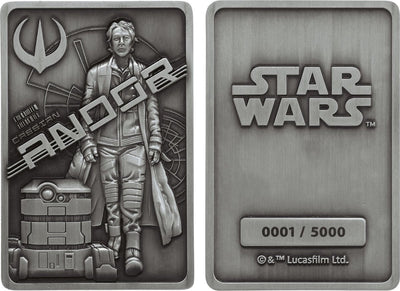 Disney Fanattik Star Wars – ikonische Szenenkollektion, Barren und Sammlerstück in limitierter Auflage – silberfarben