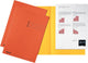 Esselte Einlegemappe Karton orange