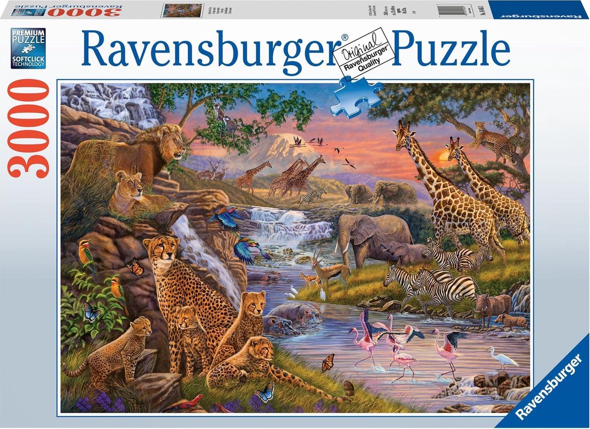 Ravensburger Puzzle Tierwelt - Puzzle - 3000 Teile