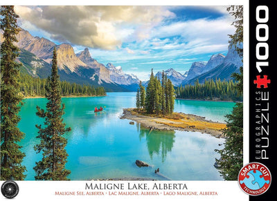 Eurographics – Maligne Lake, Alberta, Kanada – 1000 Teile 68×48cm (B×H) – Puzzle