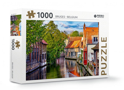Rebo-Spiele mehr Rebo Productions Puzzle Brügge 68 x 48,5 cm 1000 Teile