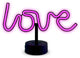 Partyfunlights – LED-Neon-Liebeslampe – Liebe – Pink – über USB und Batterien