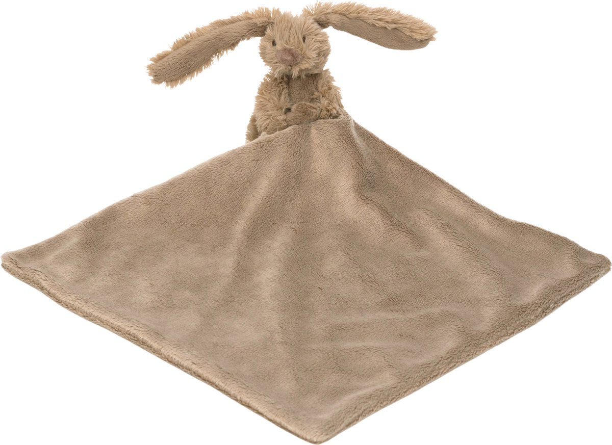 Happy Horse Minihase Richie mit Kuscheltuch 28 cm – braun – Babygeschenk