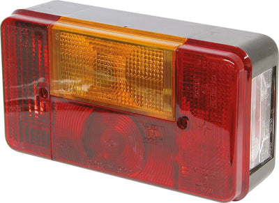 Carpoint Rücklicht links 5 Funktionen 12V 19cm - rot weiß gelb