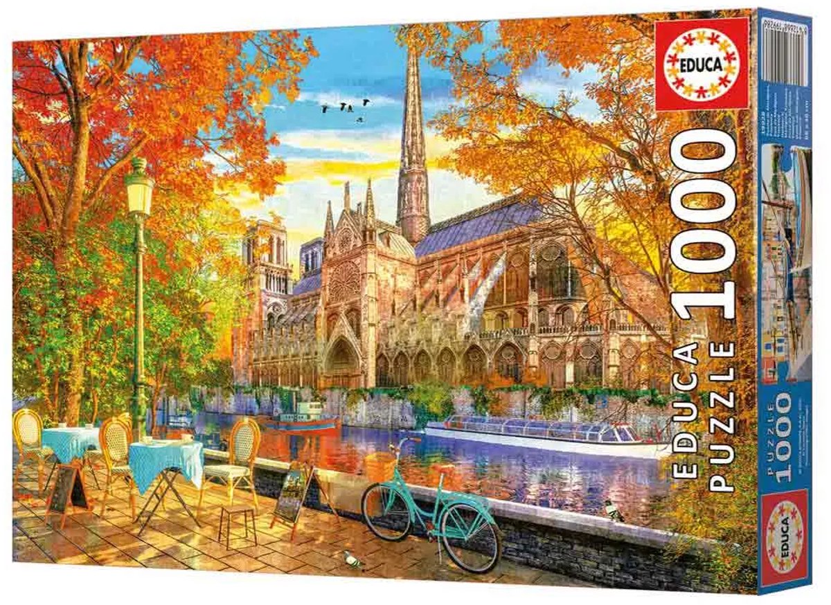 Educa – Puzzle – 1000 Teile – Otono Notre Dame – Puzzle