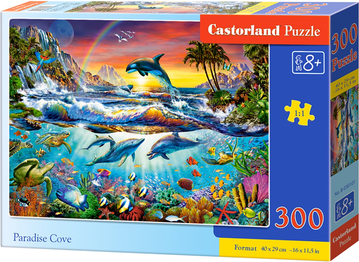 Castorland Paradise Cove – Puzzle – 300 Teile – Meer – Premium-Qualität