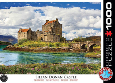Eurographics – Eilean Donan Castle, Schottland – 1000 Teile – HDR-Fotografie-Puzzle