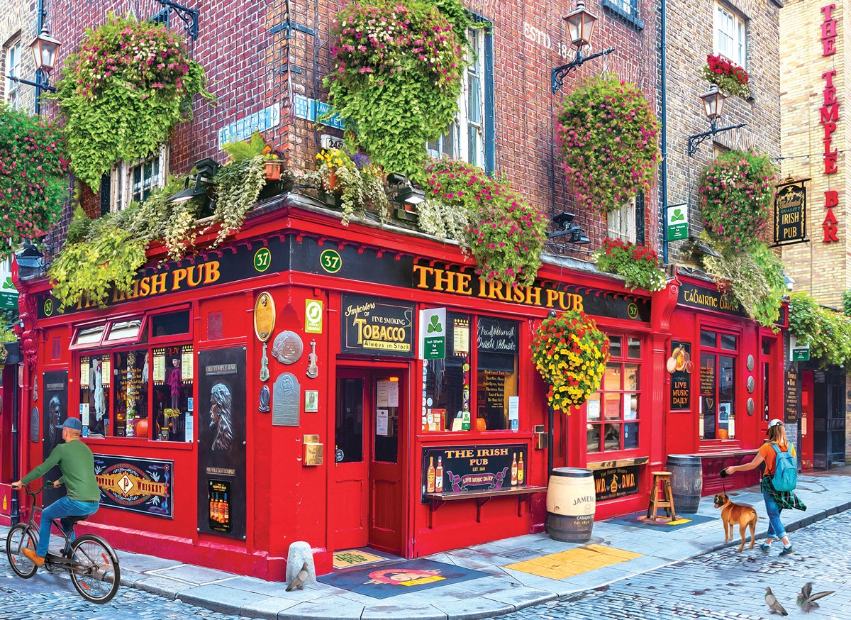 Eurographics - Irish Pub - 1000 Teile 68×48cm (B×H) – Puzzle